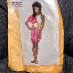 NEW California Costume Toga Woman costume